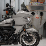 Klock Werks - 2023+ 12" Road Glide Pro Touring Flare Windshield - Dark Smoke