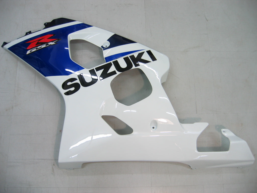 2004-2005 Suzuki GSXR 600/750 Fairing Blue&White Kit