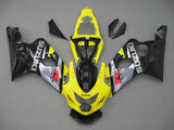 2004-2005 Suzuki GSXR 600/750 Fairing Racing Yellow & Black