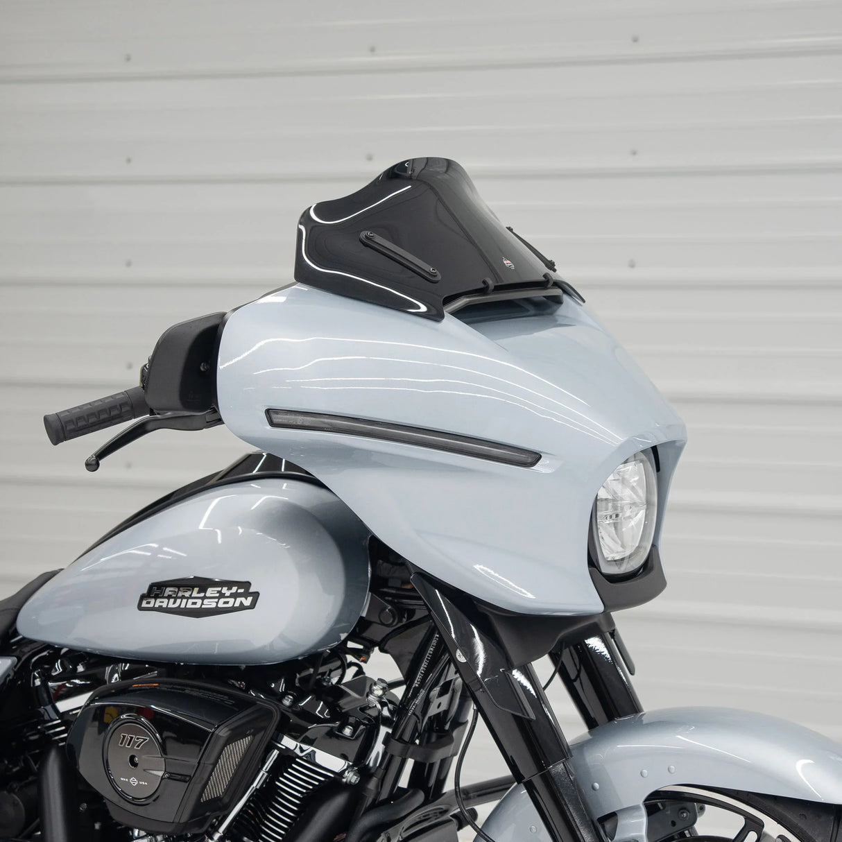 Klock Werks - 2024 Street Glide - 8" Windshield Flare- Black