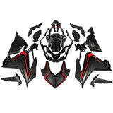 2019-2023 Honda CBR500R Black Red Fairing Kit