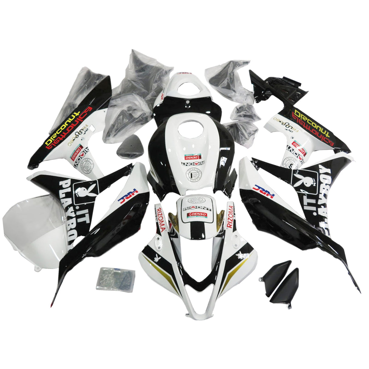 2007-2008 Honda CBR600RR Playboy Fairing Kit