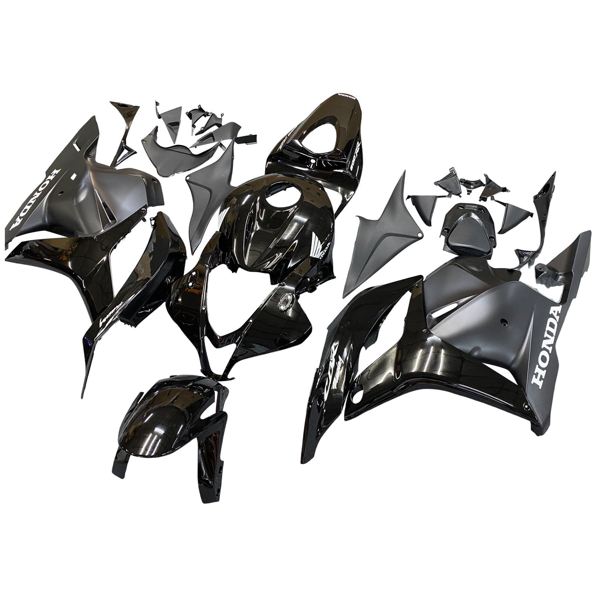 2009-2012 Honda CBR600RR Gloss&Matte Black Fairing Kit