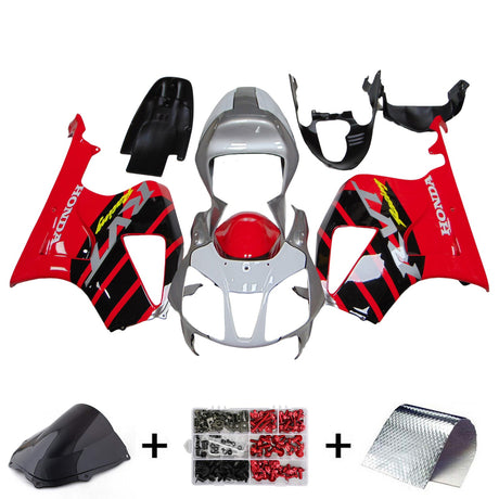 2000-2006 Honda VTR1000 RC51 Fairing Red&Sliver Kit