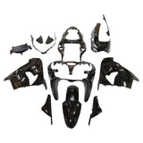 2000-2001 Kawasaki ZX9R Fairing Black Kit