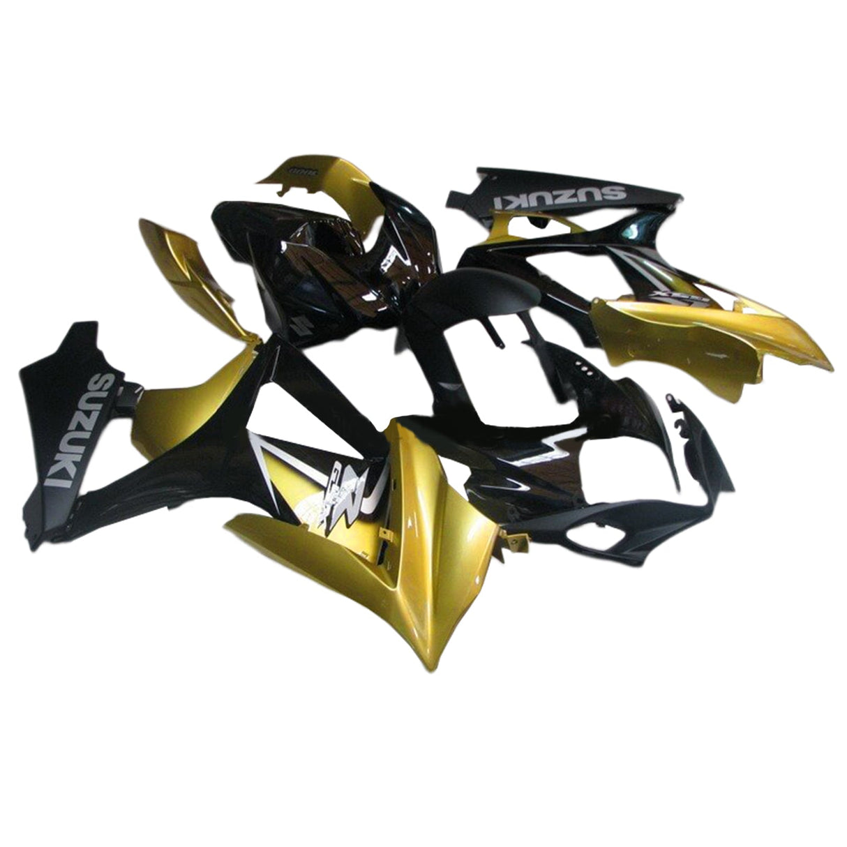 2007-2008 Suzuki GSXR 1000 Gold&Black Fairing Kit