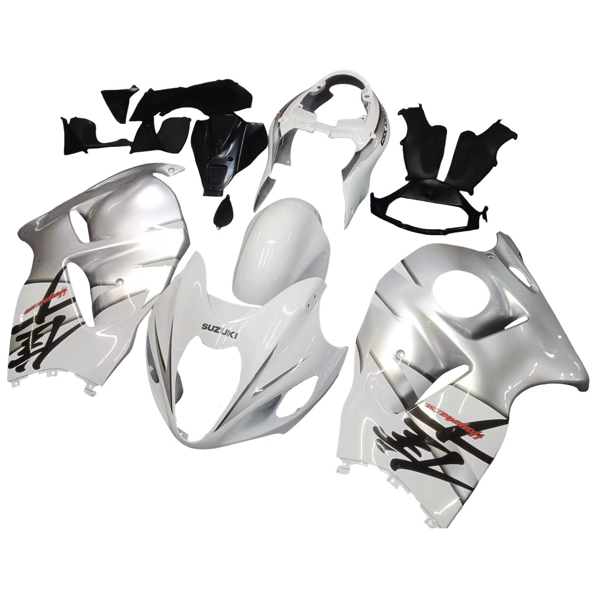 1999-2007 Suzuki Hayabusa GSXR1300 White Kit