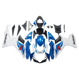 2011-2024 Suzuki GSXR 600/750 Blue White Fairing Kit