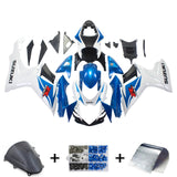 2011-2024 Suzuki GSXR 600/750 Blue White Fairing Kit