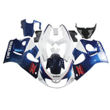 1996-2000 Suzuki  GSXR 600/750 Blue White Fairing Kit