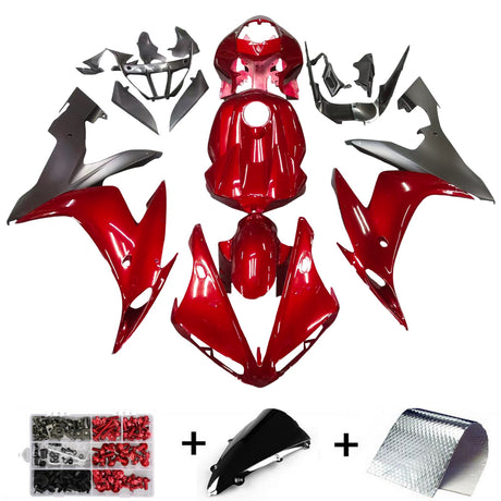 2004-2006 YAMAHA YZF R1 Fairing Gloss Red Kit