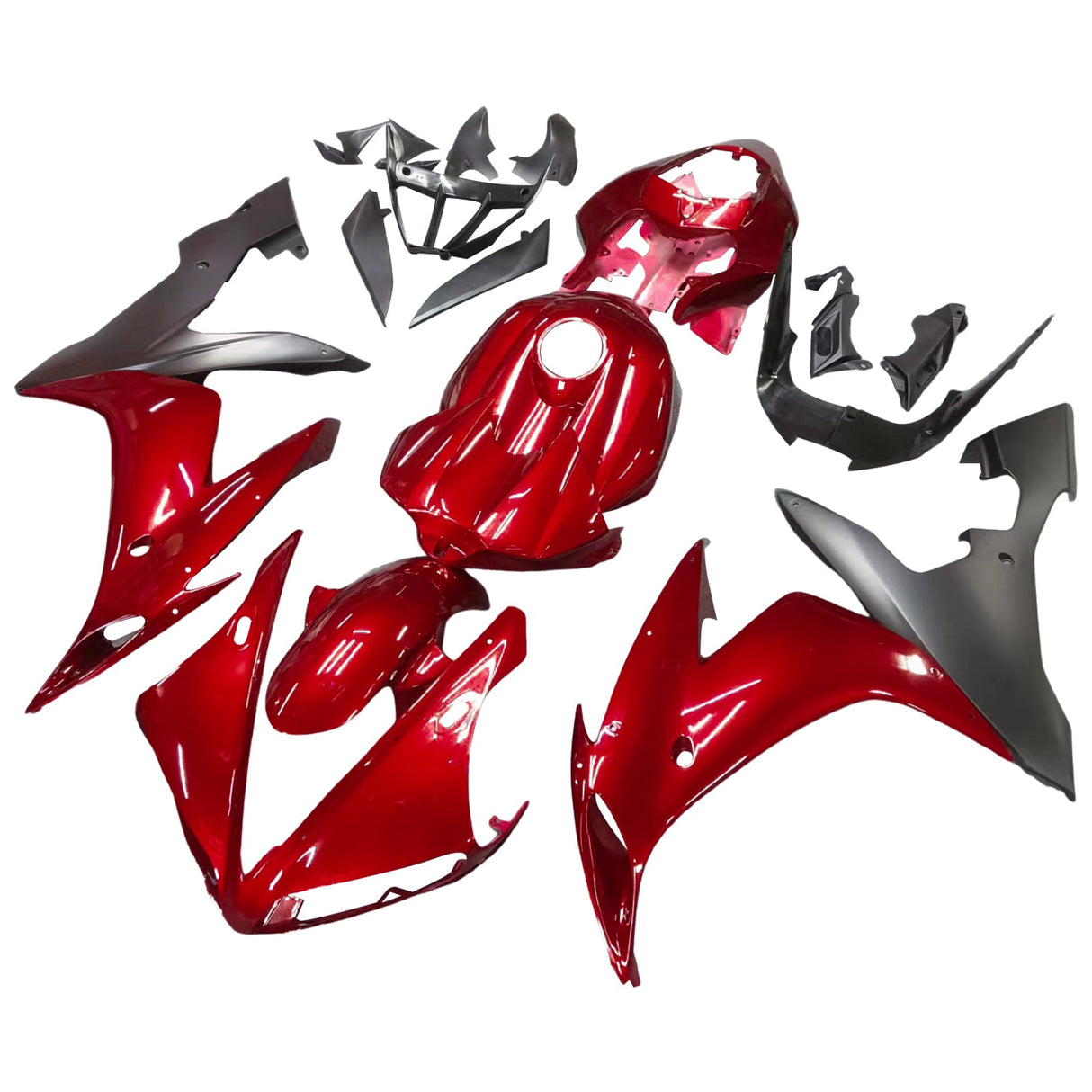 2004-2006 YAMAHA YZF R1 Fairing Gloss Red Kit