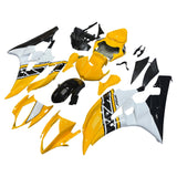 2006-2007 Yamaha YZF-R6 Fairing Yellow White Kit