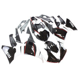 Yamaha 2012-2014 YZF 1000 R1 Black White Fairing Kit