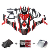 2015-2019 Yamaha YZF 1000 R1 Red Black Fairing Kit