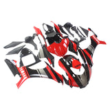 2015-2019 Yamaha YZF 1000 R1 Red Black Fairing Kit