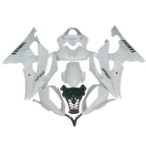 2008-2016 Yamaha YZF 600 R6 White Fairing Kit