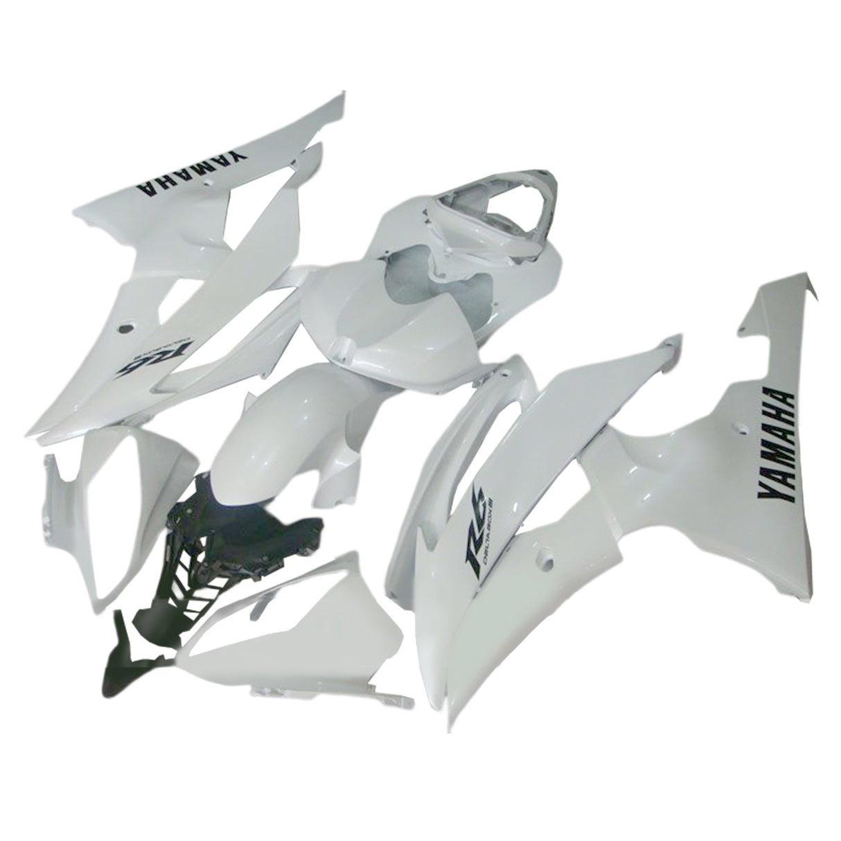 2008-2016 R6 Yamaha Fairing White Kit