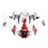 2008-2016 Yamaha YZF 600 R6 White Red Fairing Kit