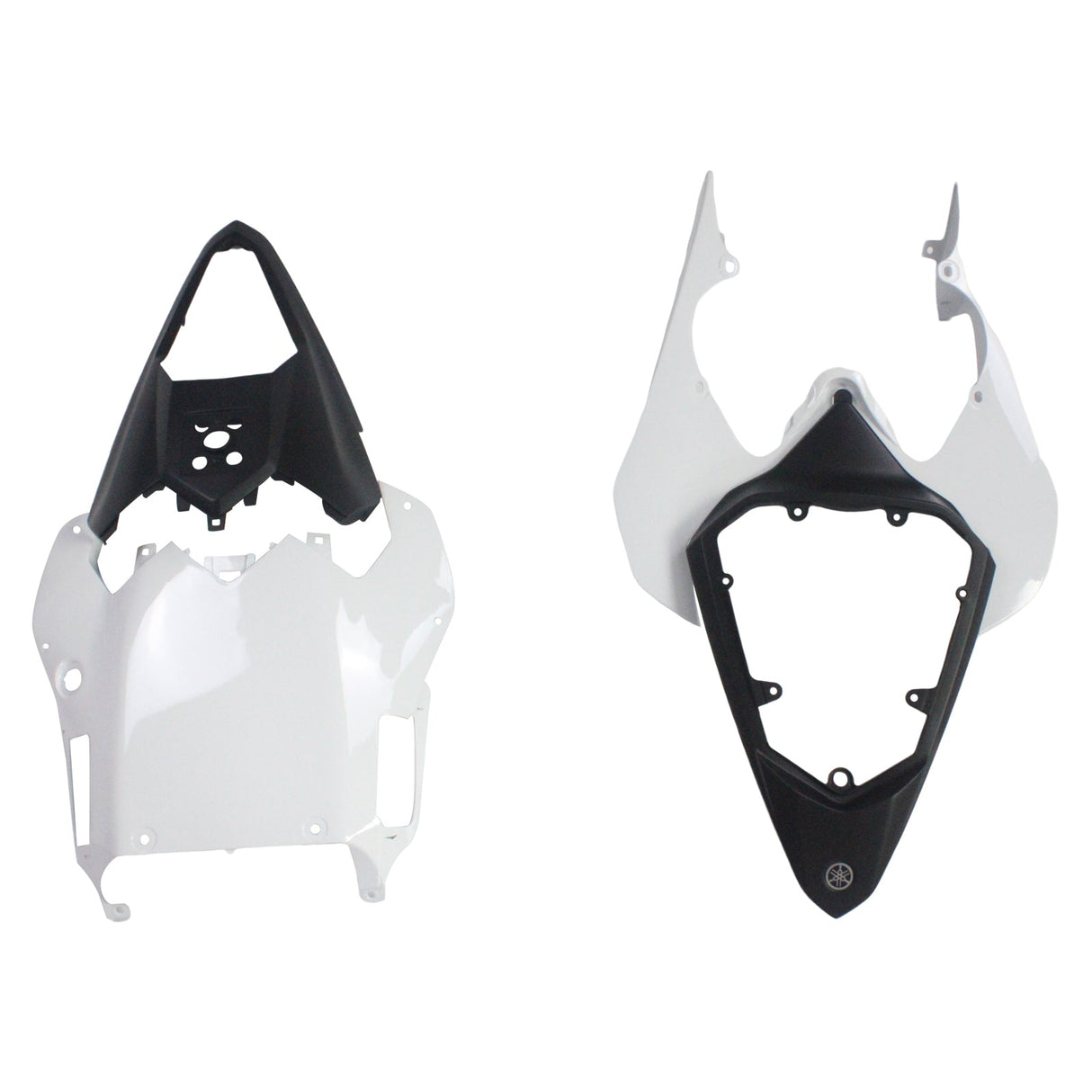 2008-2016 Yamaha YZF 600 R6 Black&White Fairing Kit