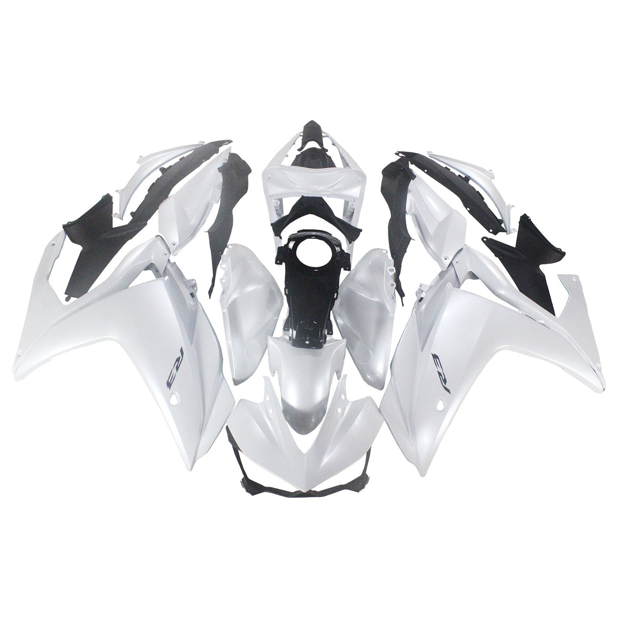 2015-2017 Yamaha YZF-R3 2014-2018 R25 Pearl White Fairing Kit