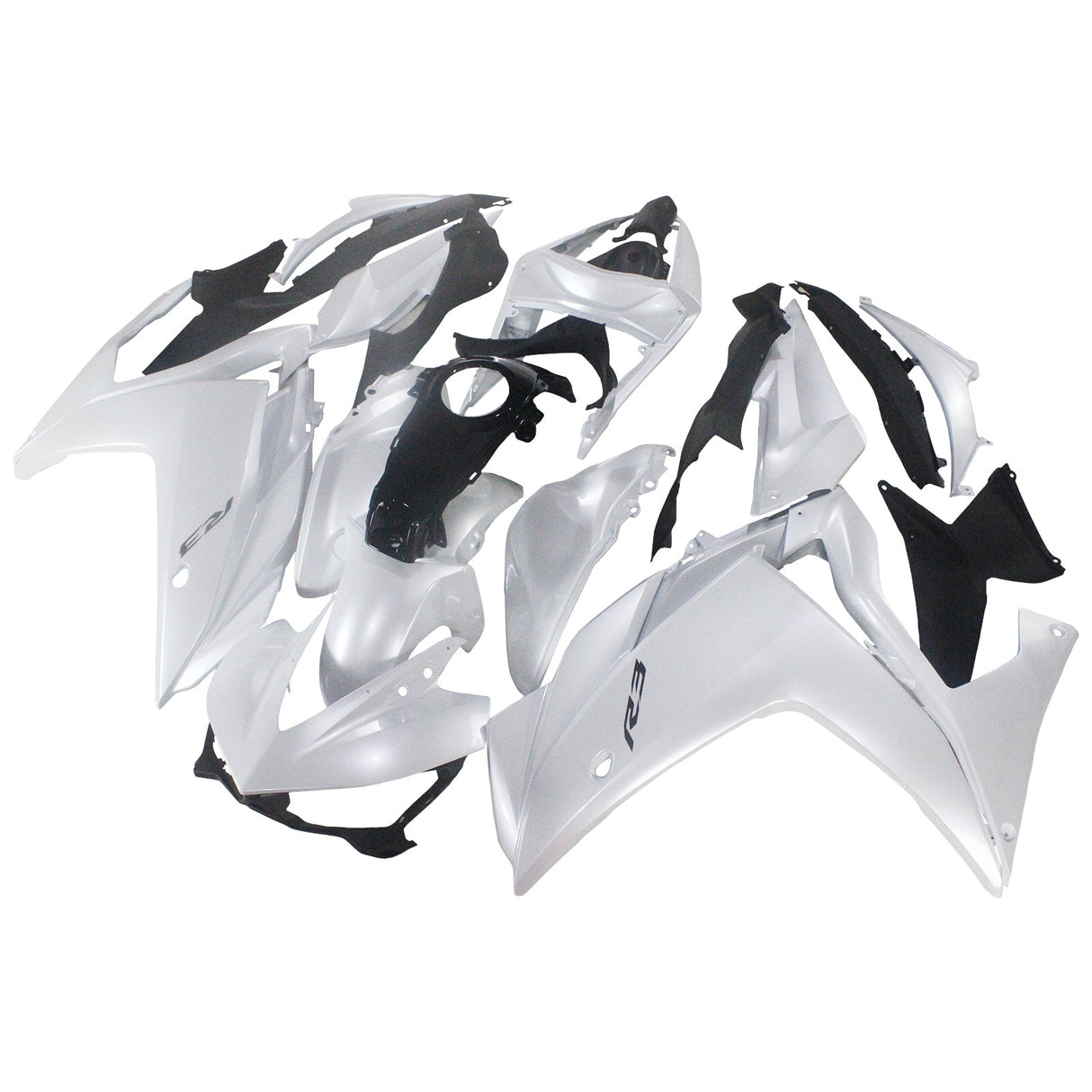 2015-2017 Yamaha YZF-R3 2014-2018 R25 Pearl White Fairing Kit