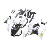 2019-2021 Yamaha YZF R3/YZF R25 Black White Fairing Kit