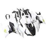 2019-2021 Yamaha YZF R3/YZF R25 Black White Fairing Kit