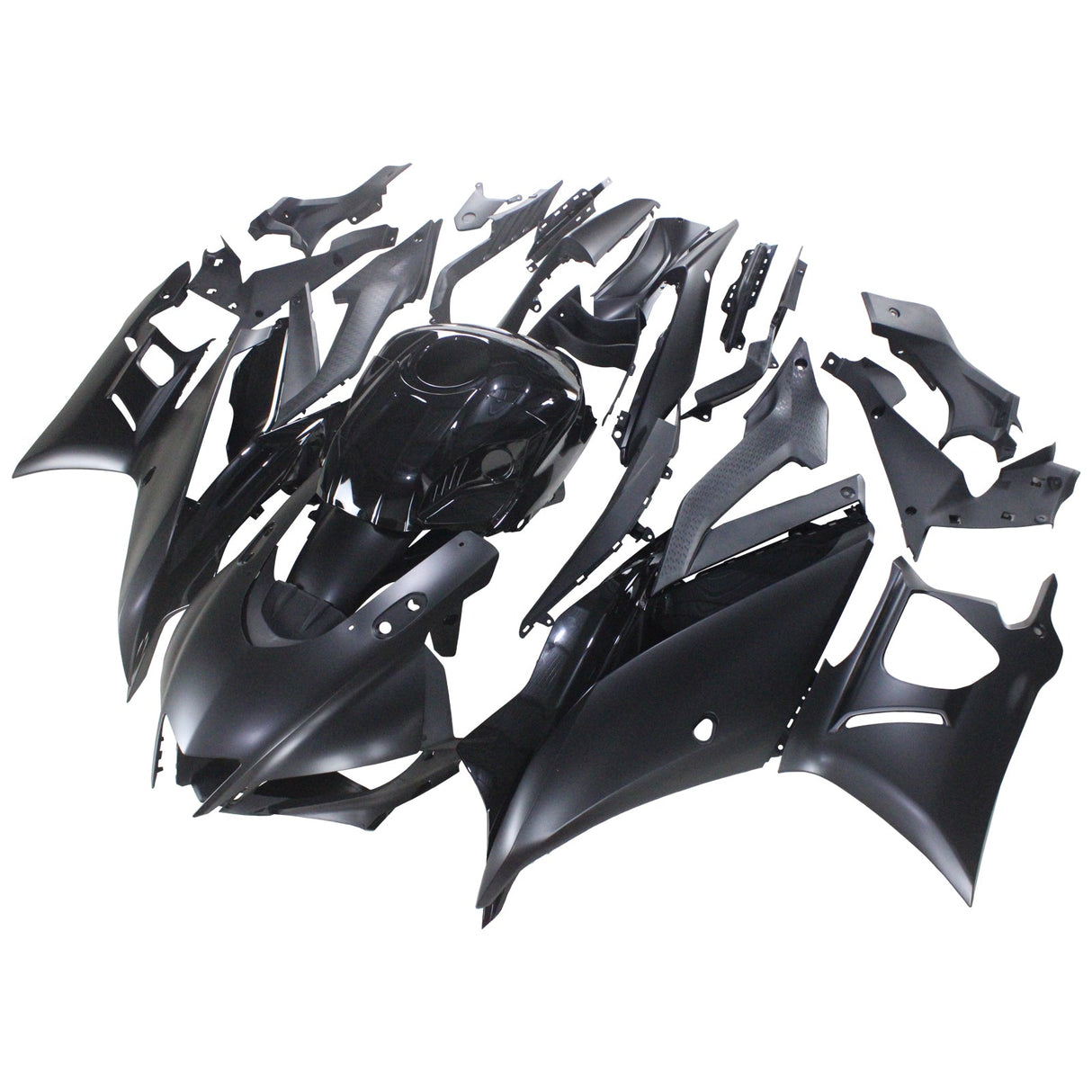 Yamaha 2019-2021 YZF R3/YZF R25 Black Style Fairing Kit