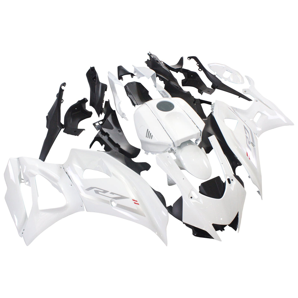 2021-2024 Yamaha YZF-R7 White Fairing Kit