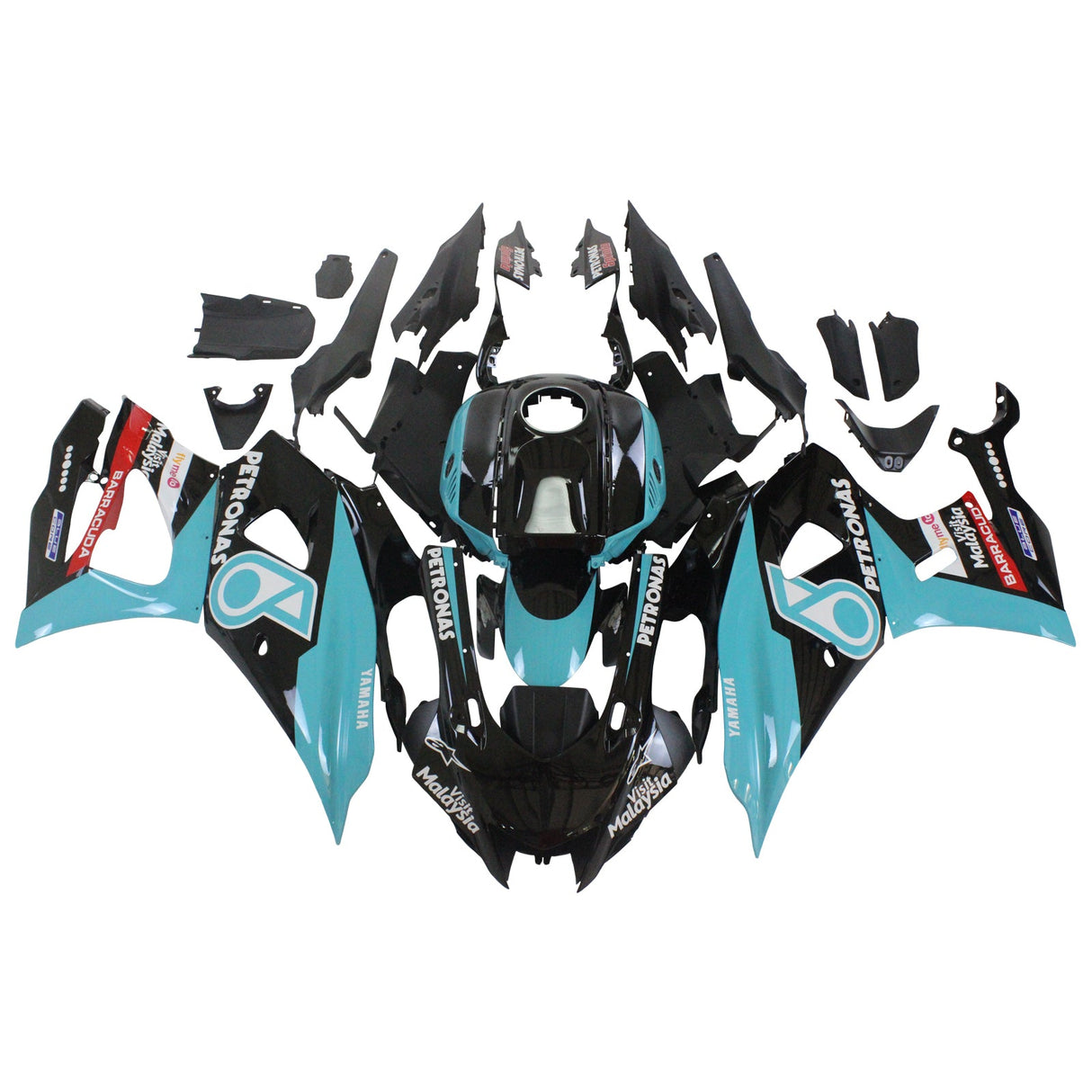 2021-2024 Yamaha YZF-R7 Petronas Fairing Kit