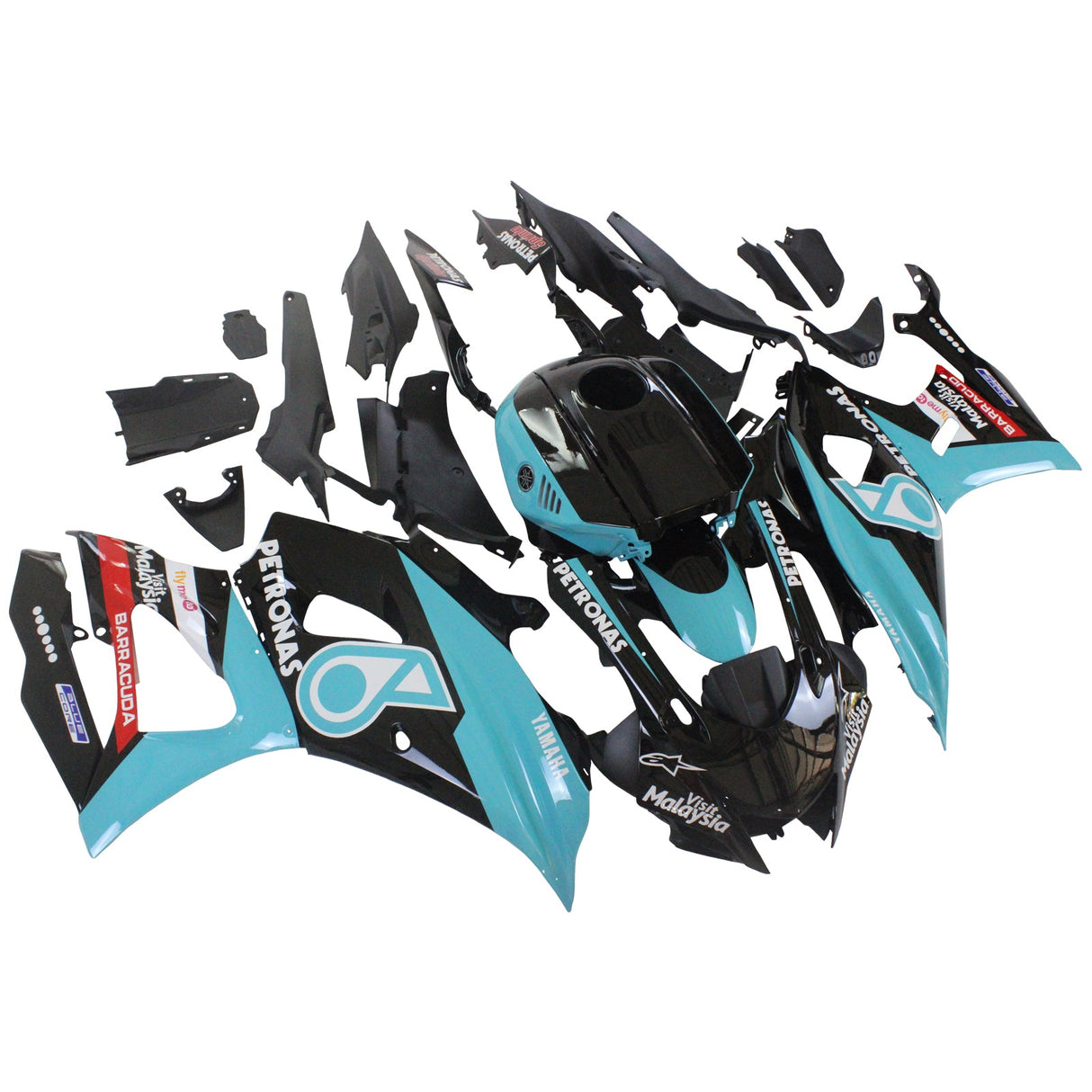 2021-2024 Yamaha YZF-R7 Petronas Fairing Kit