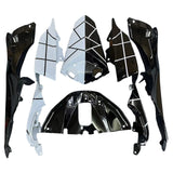 2021-2024 Yamaha YZF-R7 Black White Grey Fairing Kit