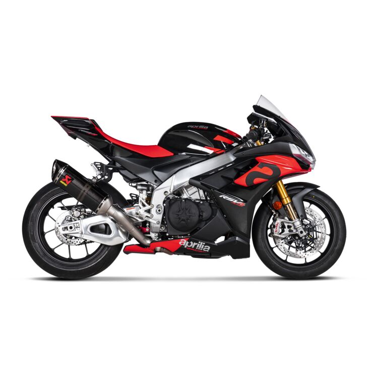 Akrapovic Homologated Slip-On - 2021-2024 Exhaust Aprilia RSV4 / Tuono V4