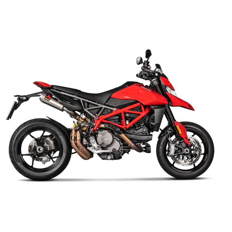 Akrapovic GP Slip-On Exhaust - 2019-2025 Ducati Hypermotard 950 / 950 SP