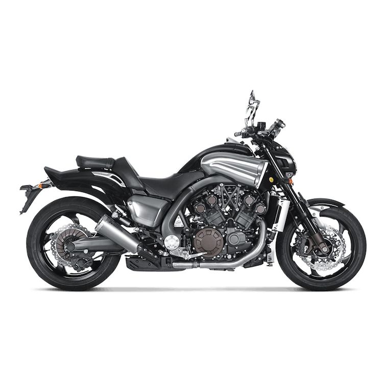 Akrapovic Slip-On Exhaust - 2009-2020 Yamaha V-Max