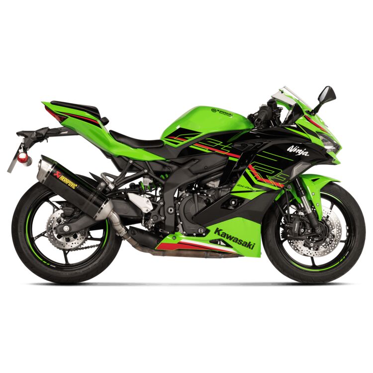 Akrapovic Slip-On Exhausts - 2023-2025 Kawasaki Ninja ZX-4R / ZX-4RR