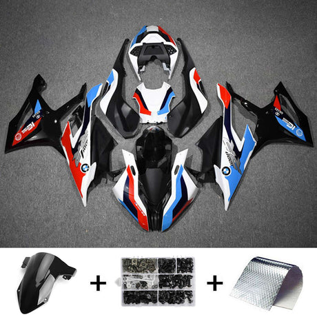 2019-2022 BMW S1000RR/M1000RR Black Red Blue White Racing Fairing Kit