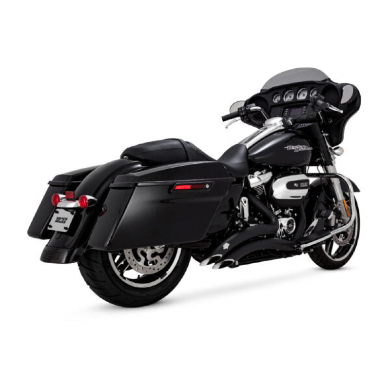 Vance & Hines 2017-2022- Harley Davidson Dresser Big Radius 2-2 Black Full System Exhaust