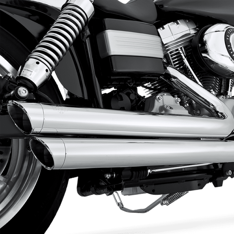 Vance & Hines 2010-2017- Harley Davidson Dyna Bigshots Staggered PCX Full System Chrome Exhaust