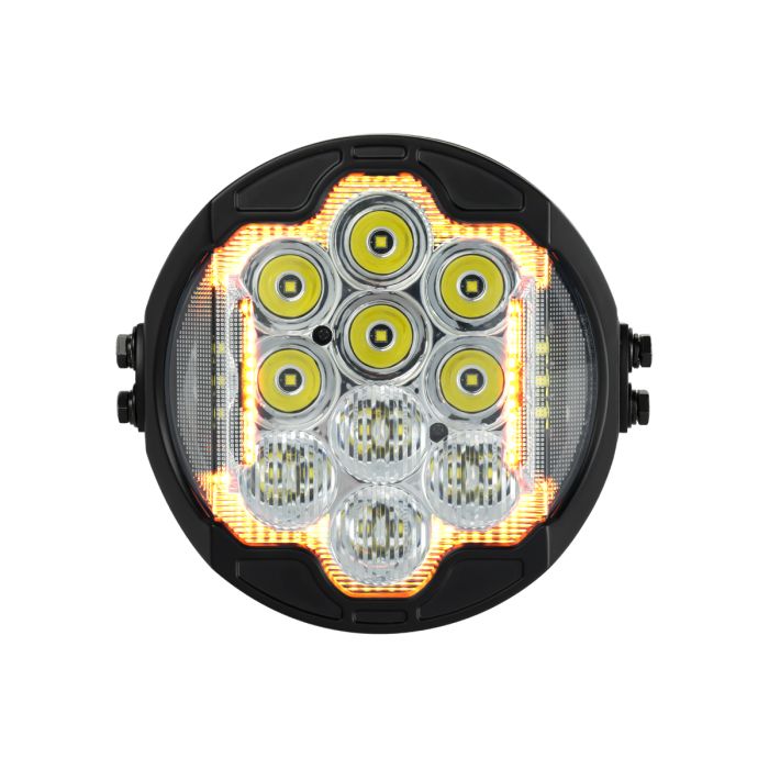 HogWorkz - 2022-2025 Low Rider ST- 7" LED Silvertooth Performance Headlight