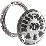 Custom Dynamics - 1994-2013 Harley Davidson - 7' Adaptive Headlight w/ Mounting Ring