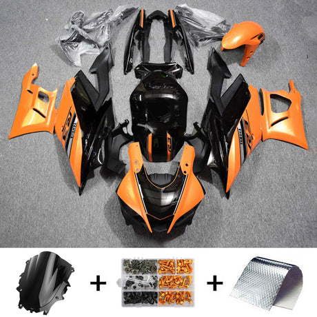 2019-2023 Yamaha YZF R3/YZF R25 Orange Black Fairing Kit