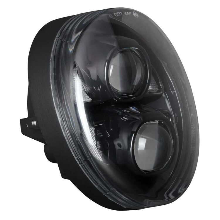 HogWorkz - Black LED Headlight for Harley Breakout 2018-2024