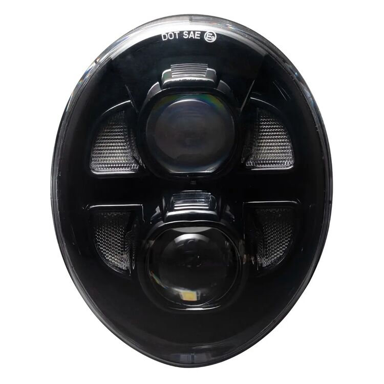 HogWorkz - Black LED Headlight for Harley Breakout 2018-2024