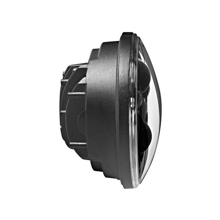 HogWorkz - LED 5 3/4"LED Blackout Headlight for Harley Sportster, Dyna, Softail & Indian Motorcycles