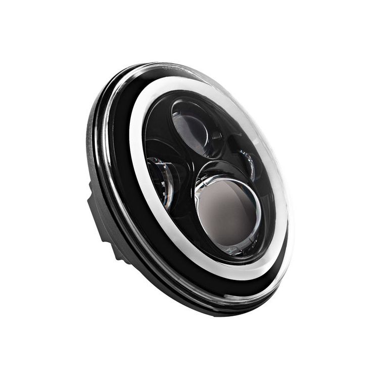 HogWorkz - LED 7" Halomaker Headlight And 4 1/2" Passing Lamps Kit For Harley 1994-2025