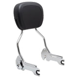 HogWorkz - Chrome Detachable Sissy Bar Backrest for Harley® Fat Boy / Breakout '18-'24