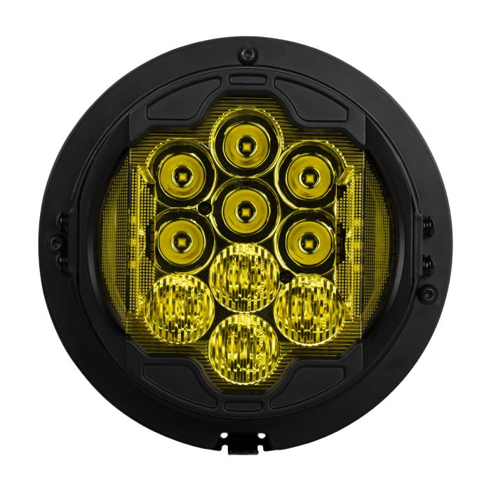 HogWorkz - 7" LED Goldtooth Performance Headlight for Harley Touring