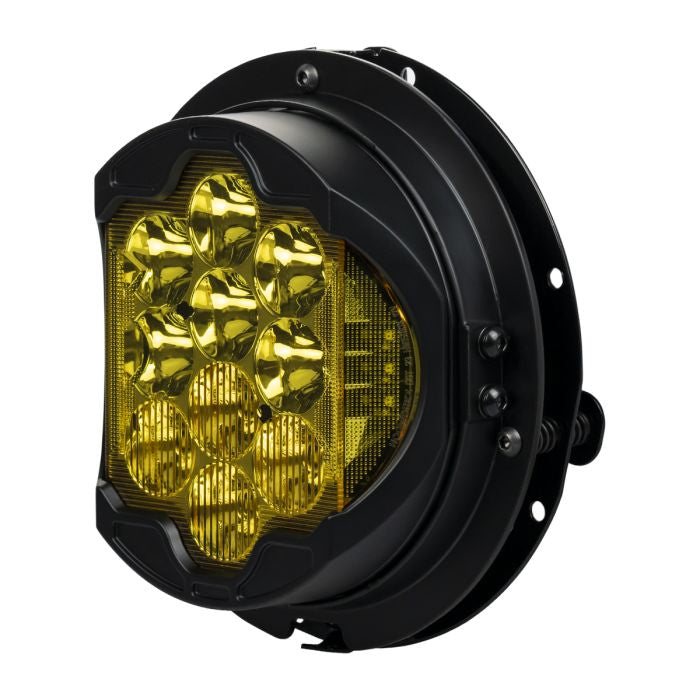 HogWorkz - 7" LED Goldtooth Performance Headlight for Harley Touring